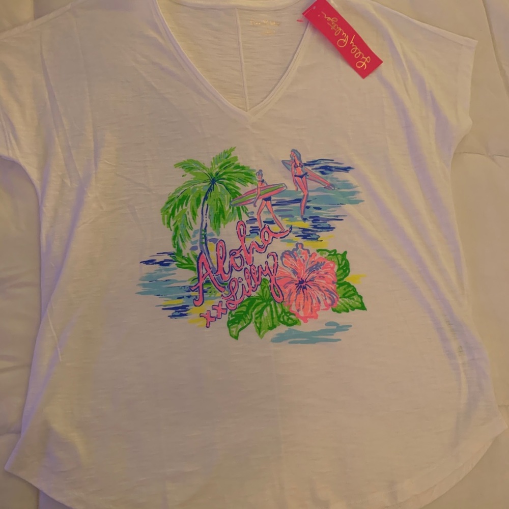 Lily Pulitzer Lilly Loves Hawaii Graphic Tee